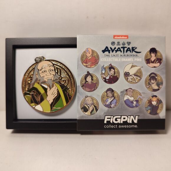 Avatar The Last Airbender Iroh Y183 Enamel Pin Rare Official FigPin Minis Badge - Picture 2 of 4